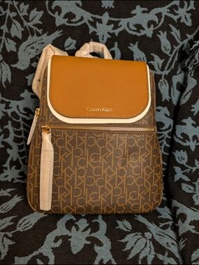 Calvin Klein Monogram Mini Backpack